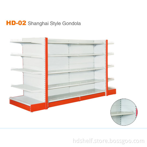 Top Quality Supermarket Gondola Shelving